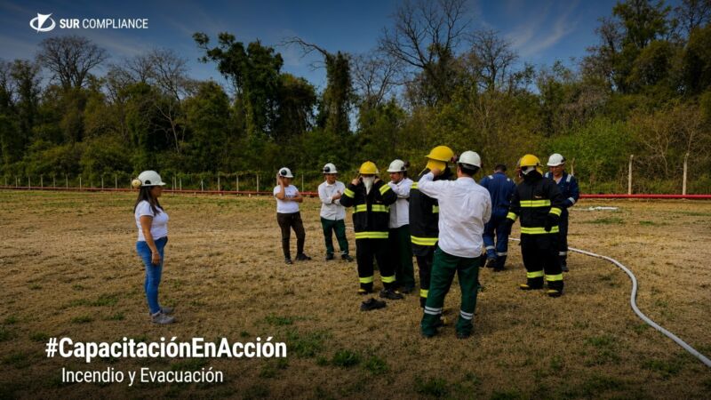 Capacitación de Incendio y Evacuación de Sur Compliance